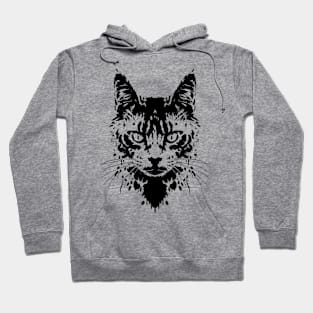 Cute Cat Illusion Design, Funny Cat Lover Gift Idea Hoodie